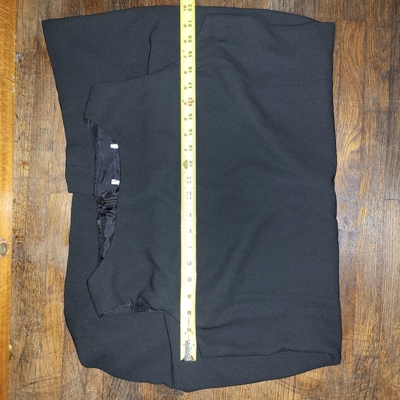 VINTAGE Little Black Dress Thick Nice Material Dress Size Medium - Picture 4 of 4